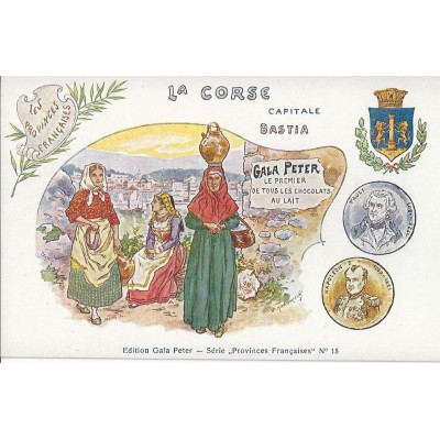 Les Provinces Françaises - La Corse 